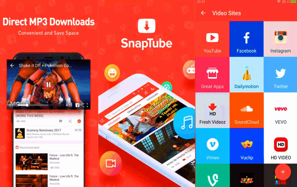 snaptube old version download