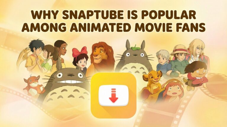Why Snaptube Is Popular Among Animated Movie Fans